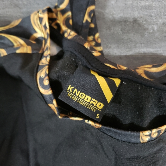 Black Gold Detailed KNGBRO Long Sleeve - Picture 4 of 4